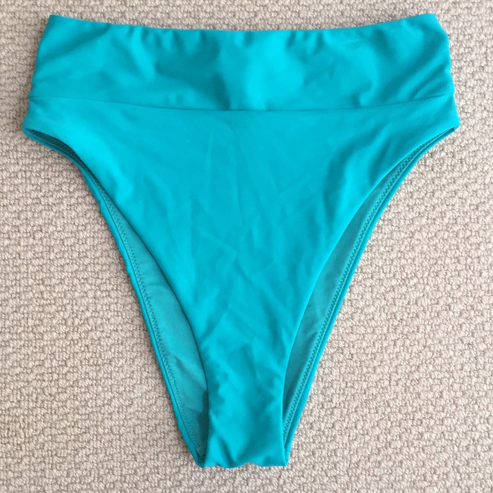 High Cut Cheeky Bikini Bottom